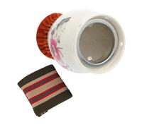 COLLBATH Cupping Tool Double Layer Ceramic Moxibustion Pot Practical Home Burner For Relief And Discomfort
