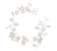 COLLBATH de mariée vignes à cheveux des fleurs accessoires de cheveux de mariage bandeau de mariage mariée Headswear vigne blanche