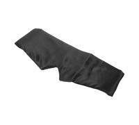 COLLBATH de Sommeil Satin Noir Double Yeux Doux et Confortable pour Nuit Voyage et Détente