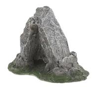 COLLBATH Décoration De Grotte Daquarium Cachette pour Reptiles Tortue Serpent Gecko Grotte en Résine Réaliste Polyvalente pour Aquarium Terrarium Améliorant Lesthétique De Lhabitat