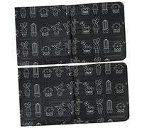 COLLBATH Déflecteur D'huile En Aluminium Pliable Noir 2 Pièces Protection Anti-éclaboussures Pour Cuisinière à Gaz La Cuisine Pratique Et Gain De Place