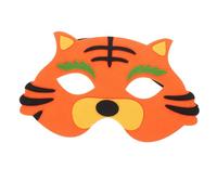 COLLBATH Demi-visage De Tigre Réaliste Doux Confortable Pour Garçons Accessoires D'halloween/anniversaire Bandeau Réglable Pour Déguisement