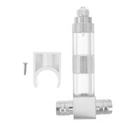 COLLBATH Diffuseur Co2 pour Aquarium d'eau Douce en Acier Inoxydable et Acrylique avec Atomisation Précise et Polyvalente pour Plantes Aquatiques et Système Co2 de Bac à Poissons