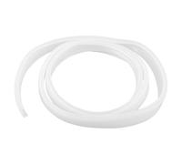 COLLBATH Diffuseur pour bande LED 39,3 po x 0,63 po (99,8 cm x 1,6 cm) - Tube flexible pour ruban lumineux, idéal pour la décoration intérieure et extérieure (fêtes, vacances, etc.), blanc.