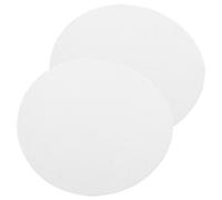 COLLBATH Diffuseurs D'abat-jour Anti-éblouissement pour Plafonniers, Résistance Haute Température, Diamètre 6 Cm, Blanc, 2 Pièces pour Protection Bébé et Fixation Solide Adhésif