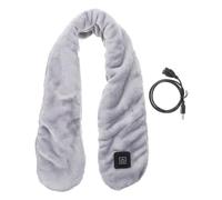 COLLBATH Écharpe Chauffante Rechargeable Cache-cou Hiver Unisexe Lavable Accessoire Hiver Écharpe Chaude Foulard