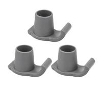 COLLBATH Embouts pour Déambulateurs Antidérapants en Plastique Léger 3pcs, Accessoires Ski pour Cannes et Marcheurs, Adaptés Boue et Neige, Assistance la Marche pour Seniors