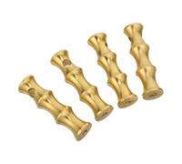 COLLBATH Ensemble de 4 Fixations pour étagères de galerie : connecteurs d'angle, poteaux à Visser, Supports en Alliage d'aluminium pour Meubles et vitrines.