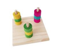 COLLBATH Ensemble De Jouets À Lancer pour Perroquets par Cage Accessories pour Oiseaux Et Éduquez Votre Perroquet De Compagnie