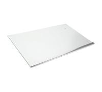 COLLBATH Étagère de Rangement en Verre Trempé pour Réfrigérateur Domestique, Séparateur de Clayette Transparent, Support Amovible Compatible Congélateur, 40x24 Cm, Accessoire la Cuisine