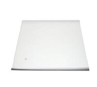 COLLBATH Étagère en Verre Trempé 300x290 Mm pour Réfrigérateur, Séparateur de Clayette Transparent, Bordure Double Face Sécurisée, Accessoire de Remplacement Compatible Congélateur Cuisine