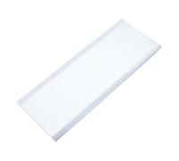 COLLBATH Étagère en Verre Trempé 37,1 X 14,6 Cm pour Réfrigérateur, Panneau de Remplacement Transparent, Étagère de Rangement Pratique pour Congélateur et Bac à Légumes, Panneau Vitre