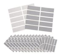 COLLBATH Étiquettes Autocollantes à Gratter DIY Rondes Argentées 50 Feuilles de Stickers à Gratter pour Cartes de Jeu Anniversaire et Événements Film Autocollant à Décoller Facile à