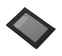 COLLBATH Étui De Passeport Multifonction Portable En Cuir Synthétique Noir, Protège-passeport Et Titulaire De Carte Pour Voyageur, Format Standard, Léger Et Pratique