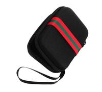 COLLBATH Étui Fermeture Éclair de Rangement Protecteur Noir pour Glucomètres Compact et Portable, Voyage Maison