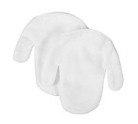 COLLBATH Exfoliants Visage Coton Doux Pour Nettoyage Précis Gommage Dermatologique Mitaines Pratiques Réutilisables Soins Spa à Domicile