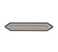 COLLBATH Feux arrière à LED pour camions clignotants et feux stop étanches pour véhicules lourds, remorques semi-remorques, ABS, effet guide lumineux 3D