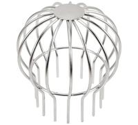 COLLBATH Filtre Gouttière Acier Inoxydable Protection Anti-bouchage pour Drain de Toit Couvercle Maille Résistant et Garde Gouttière Pratique pour Drainage Extérieur