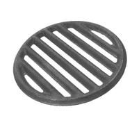 COLLBATH Grille de Barbecue Ronde en Fonte 13 CM Accessoire de Cuisson pour Barbecue au Charbon de Bois Support Résistant Haute Température pour Jardin et Camping