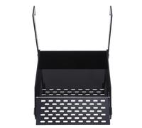 COLLBATH Grosse Plateforme Suspendue pour Tortues en Acrylique Noir, Grosse Rampe Antidérapante pour Reptiles Aquatiques, Adaptée aux Aquariums Épaisseur 1 CM, Accessoire Polyvalent pour