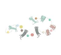 COLLBATH Guirlande De Fanions Innovante pour Fête Danniversaire Danimaux De Compagnie Bannière De Banquet Décoration Murale À Suspendre Fournitures De Fête À Thème Joyeuses