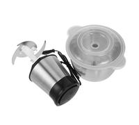 COLLBATH Hachoir à Viande Électrique Inox Vitesses avec Grand Bol Broyeur Multi-usages pour Viande Légumes Ail et Fruits Appareil Fiable et Sécurisé Conforme Normes Européennes