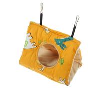 COLLBATH Hamac Douillet pour Oiseaux Nid Suspendu Doux pour Perroquets Et Perruches pour Hiver Printemps Offre Un Confort Optimal pour Sommeil