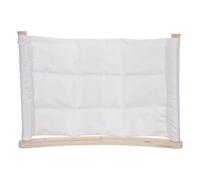 COLLBATH Hamac Suspendu Mural pour Chat en Bois Blanc Étagères Intégrées, Installation sans Dommage, pour Chats D’intérieur et Appartements en Ville