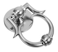 COLLBATH Heurtoir de Porte Alliage de Zinc Style Européen Décoratif et Heurtoir Extérieur avec Base Lisse Facile à Installer pour Porte Entrée Simple