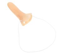 COLLBATH Homme De Sorcière Accessoire De Nez Cosplay Costume De Faux Nez Accessoires De Clowns Nez De Costume De Sorcière Faux Accessoires De Nez Décoration De Nez Long Nez Vinyle Beige