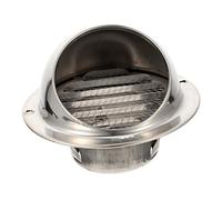 COLLBATH Hotte Exhaustion Acier Inoxydable Anti-vent Extracteur Air Pour Sortie Murale Ventilation Extérieure Facile à Installer