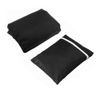 COLLBATH Housse de Barbecue Extérieure Imperméable et Anti-UV Protection Robuste pour Poêle de Jardin et Foyer Résistante Au Vent Poussière Adaptée Aux Grills Portables