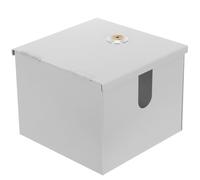 COLLBATH Housse de protection de chargement couvercle de sortie verrouillable pour l'extérieur couvercle de verrouillage de sortie extérieure cache-prise extérieur verrouillable Silver