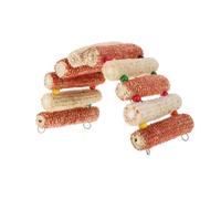 COLLBATH Jouet en Forme De Pont en Arche Ludique pour Chinchilla Hamster Lapin Perroquet Morsures Jouet À Mâcher Décoratif pour Molaires