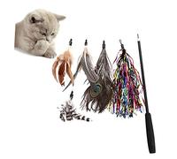 COLLBATH Jouet pour Chat 6 Pièces Jouets Interchangeables Et Interactifs pour Que Les Chats Puissent Jouer Et Sentraîner