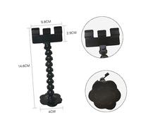 COLLBATH Jouets pour Animaux de Compagnie de Selfie pour Animaux de Compagnie Jouets de Perche à Selfie Outil Photo Black