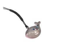 COLLBATH Kawaii Whale Water Sound Bell Keychain Cute Gradient Color Cartoon Pendant For Handbag Home Decor Lightweight Charm For Women And