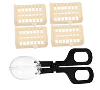 COLLBATH Kit Complet De Clips pour Cages À Abeilles Cages À Reines Cages Délevage Dabeilles Outils Dapiculture Kit Daccessoires pour Ruches