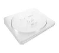 COLLBATH Kit de Fabrication de Masques Visage 20pcs en Plastique Pet, Moules D'algues Réutilisables, Faciles à Nettoyer, Adaptés à Différents Visages pour Soins DIY à Domicile
