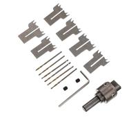 COLLBATH Kit de Mèches Bois pour Anneaux Bois Outil de Perçage Précis pour Bricolage Bijoux et Complet pour Création Artisanale