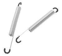COLLBATH Kit de Réparation 2pcs Ressorts de Tension 7 Pouces pour Mécanisme Fauteuil Inclinable en Acier Argenté Absorption de Chocs Bruit, pour Mobilier de Bureau