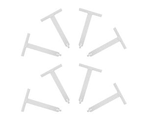 COLLBATH Kit de Réparation Volet Roulant 8 Pièces Ressorts à Suspendre en Acier Inoxydable Support Sangle pour Store Enrouleur Intérieur, Quincaillerie Volets Extérieurs