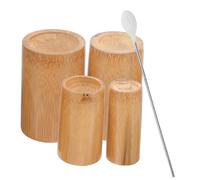 COLLBATH Kit Ventouses Bambou Réutilisables Outil De Massage Corporel Professionnel Traditionnel Pour Cupping Therapy Et Facile à Nettoyer