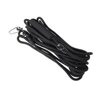 COLLBATH Laisse Nylon pour Chiens de et Confort pour Animaux de Compagnie Laisse Résistante et Durable pour Promenade et Dressage Noire