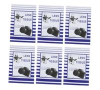 COLLBATH Lingettes à Usage Unique pour Lentilles de Caméra et Lunettes Papiers de Nettoyage Portables Efficaces pour Objectifs Écrans et Appareils Photo Lot de Carnets pour Voyageurs et