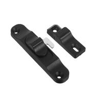 COLLBATH Loquet de Sécurité Coulissant Plastique avec Limiteur Réglable pour Fenêtres et Coulissantes Verrouillage Robuste Acier pour Porte Moustiquaire Protection Ajustable pour Maison