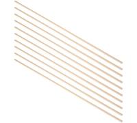 COLLBATH Lot de 10 Bandes Triangulaires en Bois D’Ailleur 6 MM X 50 CM Moulures Décoratives pour Fenêtre Garniture Moustiquaire DIY Décoration Artisanale et Accessoires Photo