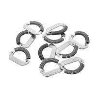 COLLBATH Lot de 10 Clips à Ressort pour Poignée de Lit Médicalisé, Goupilles de Positionnement pour Manivelle Manuelle, Accessoires Robustes pour Réglage Précis et Remplacement