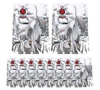 COLLBATH Lot de 10 Paquets à Vin 3l Valve à Charnière, Emballage Souple pour Conservation, Compatible Distributeur de Vin, pour Usage Maison et Extérieur