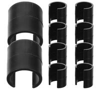 COLLBATH Lot de 10 Pinces Anti-Vent en Plastique Résistant pour Drapeau de Jardin, Clips Robustes pour Fixation Sécurisée, Accessoires Solide Adaptés à Toutes Conditions Météo, Décoration